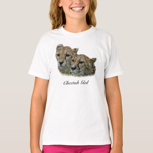 Cheetah Girl T-shirt (Voorkant)