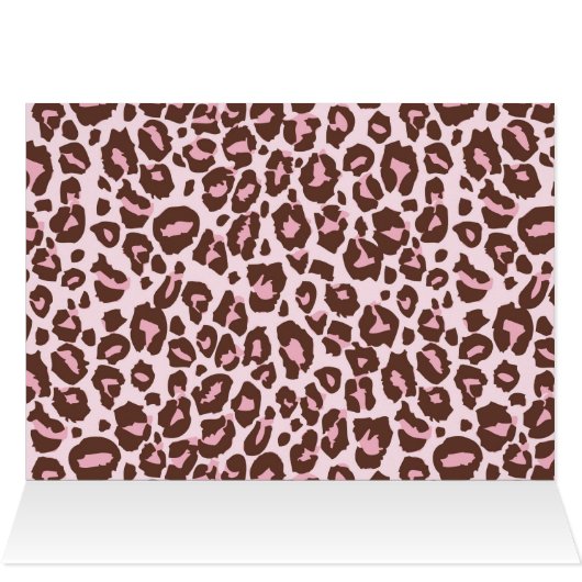 Cheetah Girl Table Card R (Binnen Horizontaal (Boven))