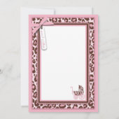 Cheetah Girl TY Card Pink A2 Bedankkaart (Achterkant)