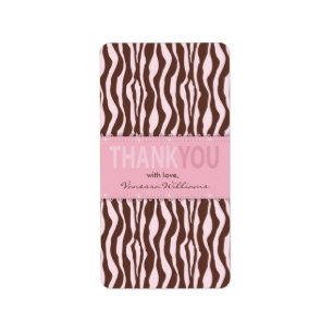Cheetah Girl TY Mini Hershey Bar Label ZB