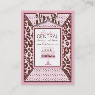 Cheetah Girl Visitekaartje