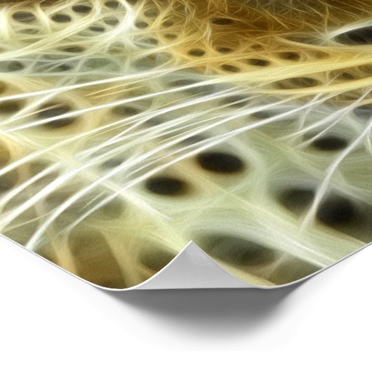 Cheetah Glows Electricity 2 Poster (Hoek)