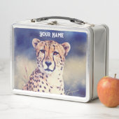 Cheetah Grace Lunch Box – Aangepast geschenk (In situ)