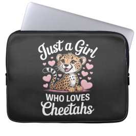 Cheetah Grappige Quote  Laptop Sleeve