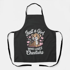 Cheetah Grappige Quote  Schort