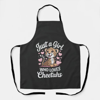 Cheetah Grappige Quote Schort