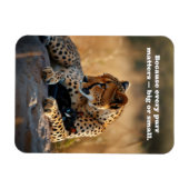 Cheetah Guardian, Kitten Heart Magneet (Horizontaal)