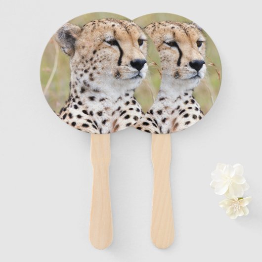 Cheetah Handwaaier (Voorkant en achterkant)