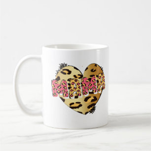 Cheetah Heart Mama Koffiemok