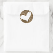 Cheetah Heart Sticker (Tas)