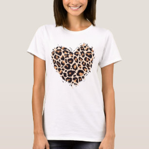 Cheetah Heart T-shirt
