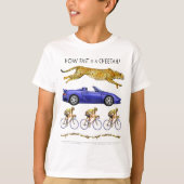 Cheetah - Hoe snel T-shirt (Voorkant)