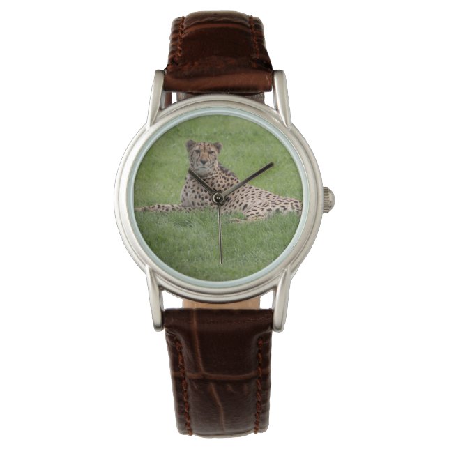 Cheetah horloge (Voorkant)