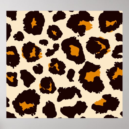 Cheetah huid, dierlijke print textuur. (Voorkant)