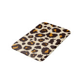 Cheetah huid, dierlijke print textuur. badmat (Gekanteld)