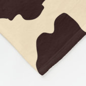 Cheetah huid, dierlijke print textuur. fleece deken (Hoek)