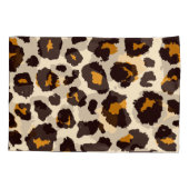 Cheetah huid, dierlijke print textuur. kussensloop (Achterkant)