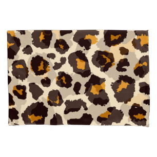 Cheetah huid, dierlijke print textuur. kussensloop
