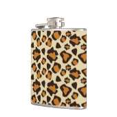 Cheetah huidpatroon heupfles (Links)