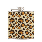 Cheetah huidpatroon heupfles (Voorkant)