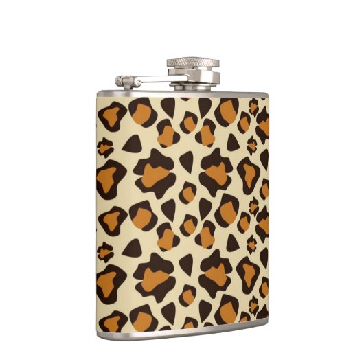 Cheetah huidpatroon heupfles (Rechts)