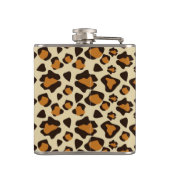 Cheetah huidpatroon heupfles (Achterkant)