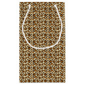 Cheetah huidpatroon klein cadeauzakje (Achterkant)