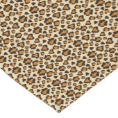 Cheetah huidpatroon korte tafelloper (Hoek)