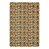 Cheetah huidpatroon mini klembord (Achterkant)