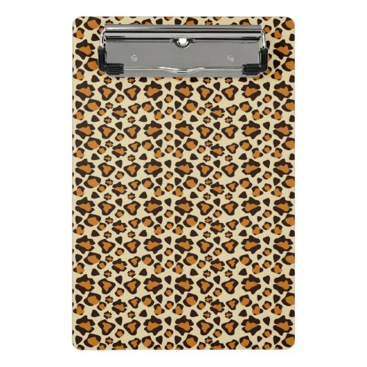 Cheetah huidpatroon mini klembord (Voorkant)