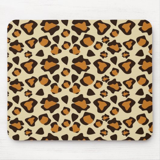 Cheetah huidpatroon muismat (Voorkant)