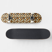 Cheetah huidpatroon persoonlijk skateboard (Horizontaal)