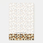 Cheetah huidpatroon post-it® notes (Voorkant)