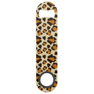 Cheetah huidpatroon speed flessenopener