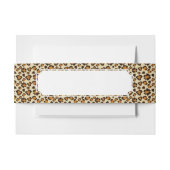 Cheetah huidpatroon uitnodigingen wikkel (Voorkant Voorbeeld)