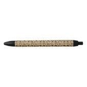 Cheetah huidpatroon zwarte inkt pen (Voorkant)
