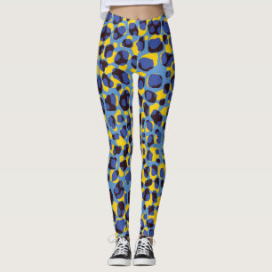Cheetah huidtextuur, naadloze dierenprint. leggings