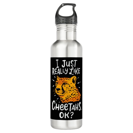 CHEETAH: I Just Really Like Cheetahs Waterfles (Voorkant)