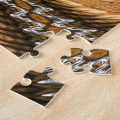 Cheetah in caleidoscoop Art Legpuzzel (Zijkant)