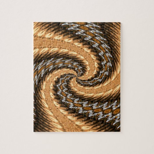 Cheetah in caleidoscoop Art Legpuzzel (Verticaal)