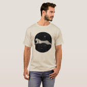 Cheetah in de nacht t-shirt (Voorkant volledig)