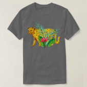 Cheetah in het onkruid t-shirt (Design voorkant)