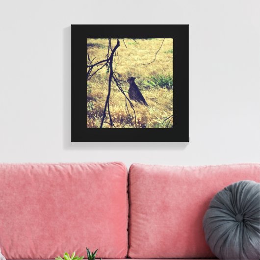 Cheetah in Samburu Canvas Afdruk (Insitu (Woonkamer))