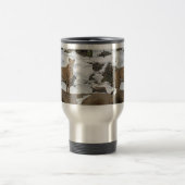 Cheetah in Snow Travel Mug Reisbeker (Center)