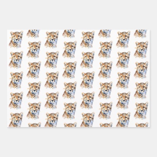 Cheetah Inpakpapier Vel (Voorkant 2)
