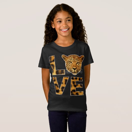 cheetah instinct born wild leopard cat t-shirt (Voorkant volledig)