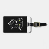 Cheetah Inverted Bagagelabel (Voorkant horizontaal)