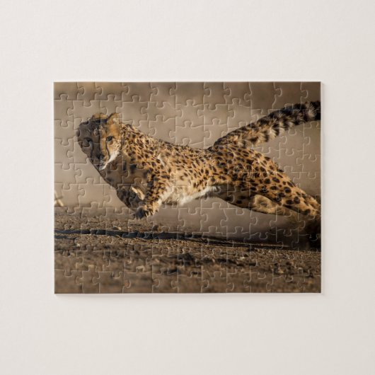 Cheetah Jigzaag Puzzle Legpuzzel (Horizontaal)