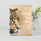 Cheetah Kaart (Staand voorkant)