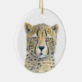 Cheetah Keramisch Ornament (Rechts)